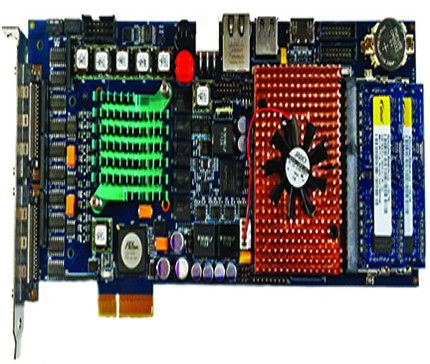 Alacron FastXAPU GPU based Camera link GigE interface PCIeX4 bus frame grabber picture